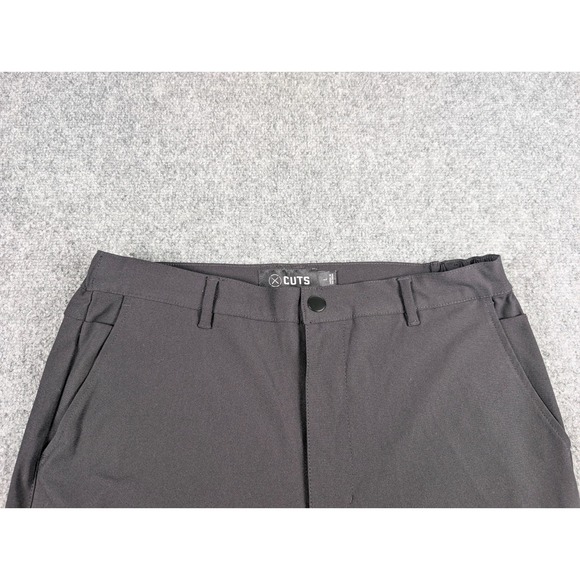 Cuts Clothing AO Joggers Mens Large Black Performance Casual - Picture 3 of 11